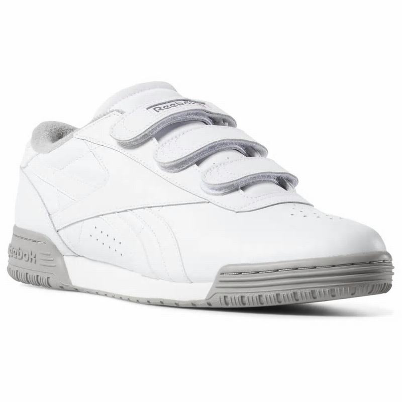 Tenisi Reebok Exofit 600 Barbati Albi/Gri Romania VP2660BD